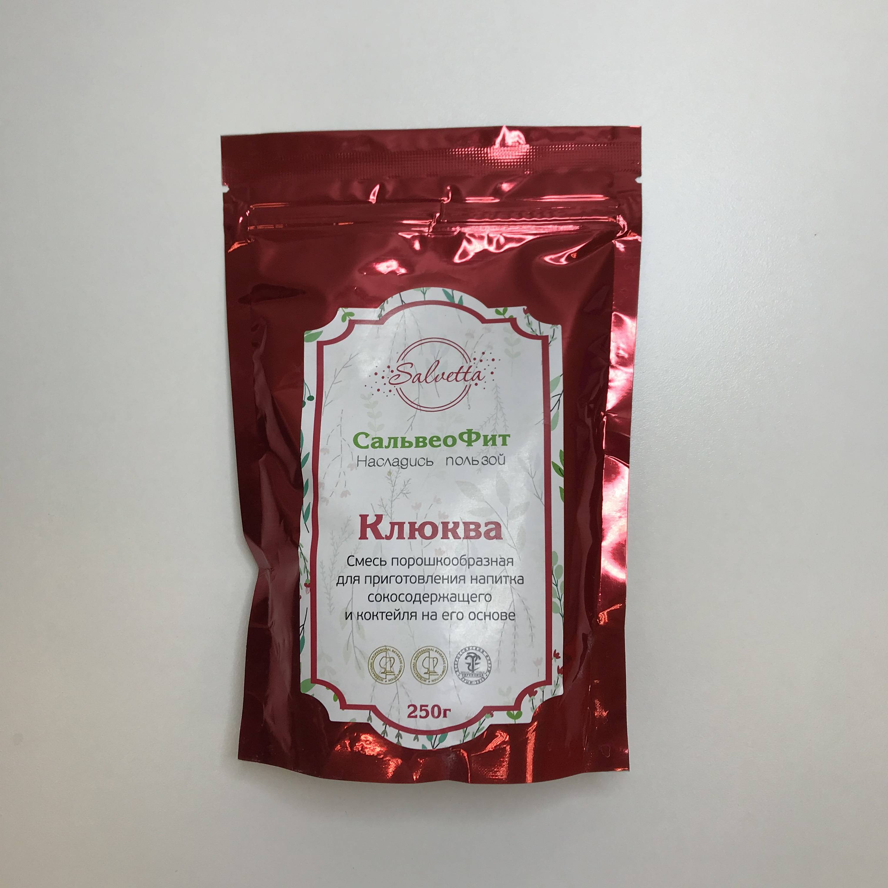 SalveoFit Cranberry - ООО САЛВЕТТА - Baby food buy wholesale from manufacturer and supplier on UDM.MARKET
