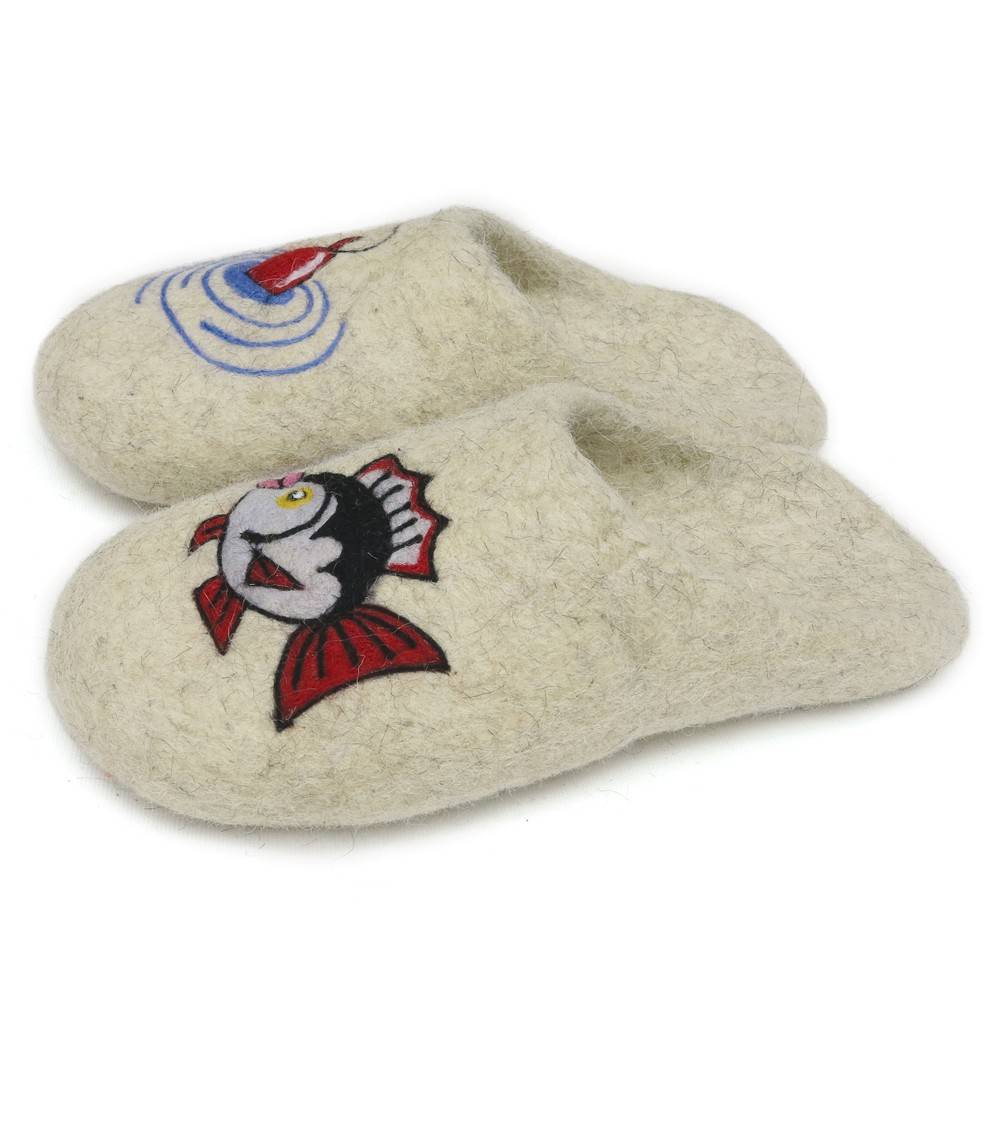 Home slippers "Float" - "Glazovskie valenki" - Shoes buy wholesale from manufacturer and supplier on UDM.MARKET