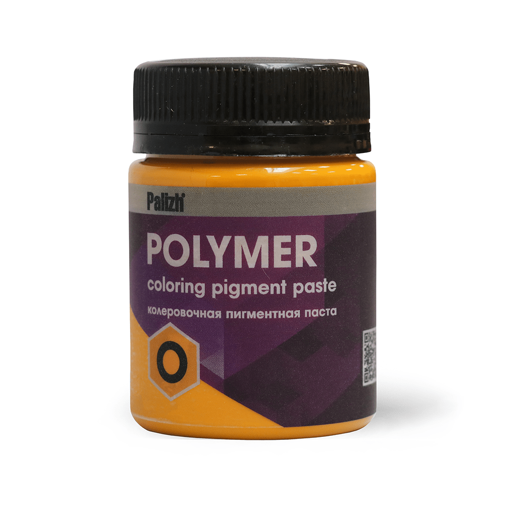 Pigment Paste Polymer "O", Orange Fluorescent (Palizh POF-O652.