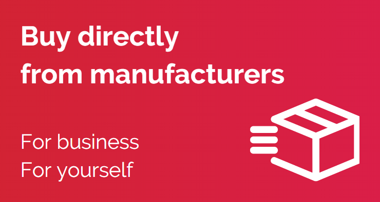 Buy directly from manufacturers