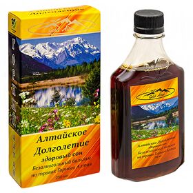Non-alcoholic balm Gold Altai "Altai Longevity" healthy sleep, 250 ml. - АЛТАЙ БАЙ/ALTAY BAY - Agriculture & Food buy wholesale from manufacturer and supplier on UDM.MARKET