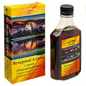 Non-alcoholic balsam Gold Altai "Evening Altai" with mumiyo restorative, 250 ml. - АЛТАЙ БАЙ/ALTAY BAY - Agriculture & Food buy wholesale from manufacturer and supplier on UDM.MARKET
