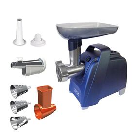 Electric meat-mincer М61.02 Axion dark blue - AXION CONCERN LLC / ООО Концерн «Аксион» - Meat mincer buy wholesale from manufacturer and supplier on UDM.MARKET