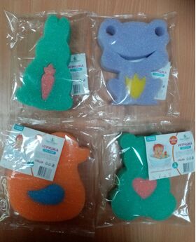 Sponge for kids TOY, brand name CHISTODEL - ООО НПФ ЭЛПА -  Household chemical buy wholesale from manufacturer and supplier on UDM.MARKET