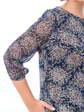 Сактон платье женское больших размеров ижевск 4903 луговые цветы
