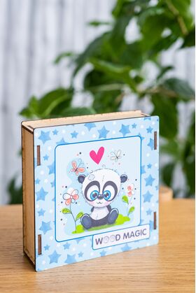 Деревянный пазл для детей от 3 лет "Малыш Панда" - WOOD MAGIC - Toys & Hobbies  buy wholesale from manufacturer and supplier on UDM.MARKET