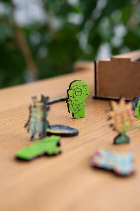 Деревянный Пазл Рик - WOOD MAGIC - Игрушки и хобби купить оптом от производителя на UDM.MARKET
