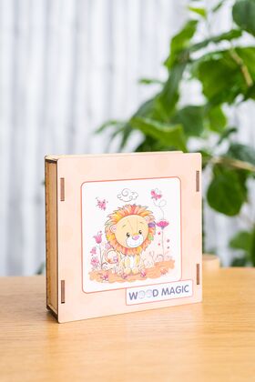 Деревянный пазл Львёнок - WOOD MAGIC - Toys & Hobbies  buy wholesale from manufacturer and supplier on UDM.MARKET