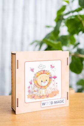 Деревянный пазл Львёнок - WOOD MAGIC - Toys & Hobbies  buy wholesale from manufacturer and supplier on UDM.MARKET