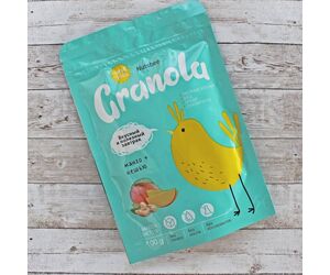 Гранола Nutsbee "Манго + Кешью", 100 г., дой-пак - ООО "ПК "Гранола" - Вегетарианское питание купить оптом от производителя на UDM.MARKET