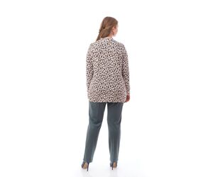 Sakton-blouse " Leopard on white" - ООО САКТОН - Apparel, Textiles, Fashion Accessories & Jewelry buy wholesale from manufacturer and supplier on UDM.MARKET
