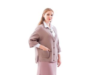 Сактон - жакет "Какао" - ООО САКТОН - Apparel, Textiles, Fashion Accessories & Jewelry buy wholesale from manufacturer and supplier on UDM.MARKET