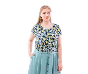 Сактон- платье "Городские цветы" - ООО САКТОН - Apparel, Textiles, Fashion Accessories & Jewelry buy wholesale from manufacturer and supplier on UDM.MARKET