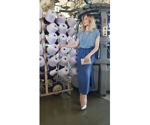 Сактон - блузка с вырезом "капелька" на груди - ООО САКТОН - Apparel, Textiles, Fashion Accessories & Jewelry buy wholesale from manufacturer and supplier on UDM.MARKET