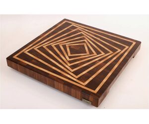 Торцевая разделочная доска с 3D эффектом №5 - MTM WOOD LLC - Декор и интерьер купить оптом от производителя на UDM.MARKET