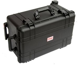 Кейс защитный ударопрочный "Риф" 625х420х340 мм на колёсах с телескопической ручкой, черный, пластик - ООО  «ПП «АВЕС» - Автомобили, Транспорт и Аксессуары купить оптом от производителя на UDM.MARKET