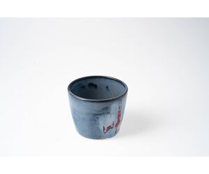 Стакан для кофе и чая  200 мл из глины ручной работы,  серия «Карамельки» - Пантюхина Наталья Валерьевна - Посуда купить оптом от производителя на UDM.MARKET