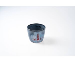 Стакан для кофе и чая  200 мл из глины ручной работы,  серия «Карамельки» - Пантюхина Наталья Валерьевна - Посуда купить оптом от производителя на UDM.MARKET