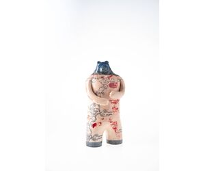 Интерьерная керамическая статуэтка «Медведь» высотой 30-34 см, серия «Новой прочтение Ахматовой» - Пантюхина Наталья Валерьевна - Decor and interior buy wholesale from manufacturer and supplier on UDM.MARKET