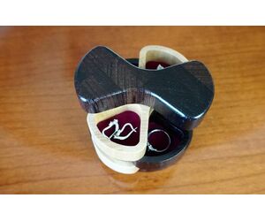 Шкатулка для украшений деревянная, поворотная, торцевая - MTM WOOD LLC - Декор и интерьер купить оптом от производителя на UDM.MARKET