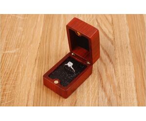 Wooden ring box, end, 60х40х35 мм. - MTM WOOD LLC - Decor and interior buy wholesale from manufacturer and supplier on UDM.MARKET