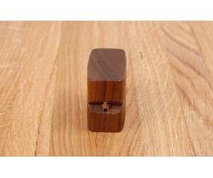 Шкатулка для кольца деревянная, торцевая, мини 50x25x35 мм. - MTM WOOD LLC - Декор и интерьер купить оптом от производителя на UDM.MARKET