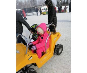 Детский 2-х местный электромобиль "чИЖик" для катания на улице зимой и летом на аккумуляторе. - ИП Столбова Н.П. - Игрушки и хобби купить оптом от производителя на UDM.MARKET