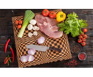 Торцевая разделочная доска с 3D эффектом "Бабочка" - MTM WOOD LLC - Декор и интерьер купить оптом от производителя на UDM.MARKET