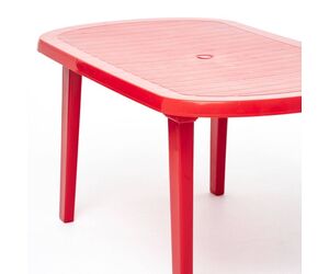 Стол овальный пластиковый складной для дачи, кафе цвет индивидуальный (RAL) - IPM IDEA PEOPLE MANUFACTURE - Дом, Мебель, Освещение и Строительство купить оптом от производителя на UDM.MARKET