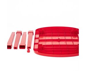 Стол овальный пластиковый складной для дачи, кафе цвет индивидуальный (RAL) - IPM IDEA PEOPLE MANUFACTURE - Дом, Мебель, Освещение и Строительство купить оптом от производителя на UDM.MARKET