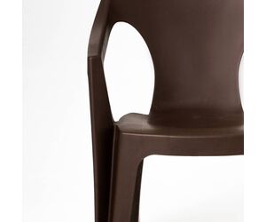 Кресло пластиковое «Амстердам» для дома, улицы, сада, кафе темно-зеленого цвета - IPM IDEA PEOPLE MANUFACTURE - Дом, Мебель, Освещение и Строительство купить оптом от производителя на UDM.MARKET