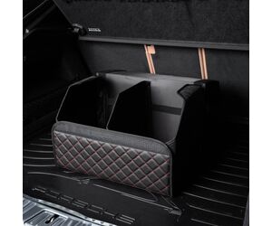 Сумка органайзер в багажник автомобиля экокожа черного цвета, 50х50х30 см - ЕдемЕдем.РФ - Автомобили, Транспорт и Аксессуары купить оптом от производителя на UDM.MARKET