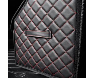 Сумка органайзер в багажник автомобиля экокожа черного цвета, 50х50х30 см - ЕдемЕдем.РФ - Автомобили, Транспорт и Аксессуары купить оптом от производителя на UDM.MARKET