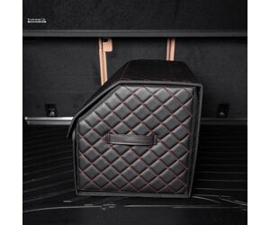 Сумка органайзер в багажник автомобиля экокожа черного цвета, 50х50х30 см - ЕдемЕдем.РФ - Автомобили, Транспорт и Аксессуары купить оптом от производителя на UDM.MARKET