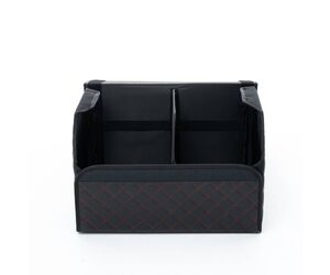 Сумка органайзер в багажник автомобиля экокожа черного цвета, 50х50х30 см - ЕдемЕдем.РФ - Автомобили, Транспорт и Аксессуары купить оптом от производителя на UDM.MARKET