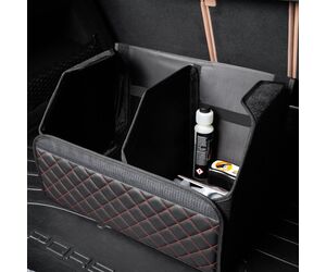 Сумка органайзер в багажник автомобиля экокожа черного цвета, 50х50х30 см - ЕдемЕдем.РФ - Автомобили, Транспорт и Аксессуары купить оптом от производителя на UDM.MARKET