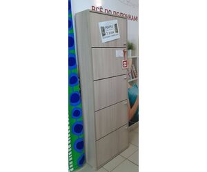 Обувница "Родная", 60*23*178, 5 ящиков, Цвет: Венге темный, Венге светлый / Ясень Шимо светлый, Ясень Шимо темный / Белый - OKFIL Window Filters / Оконные Фильтры - Мебель купить оптом от производителя на UDM.MARKET