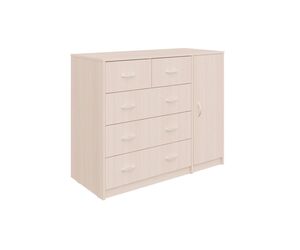 Комод "5 ящиков с дверью", 110*48*90 - Мебельная компания " MAMA" - Мебель купить оптом от производителя на UDM.MARKET