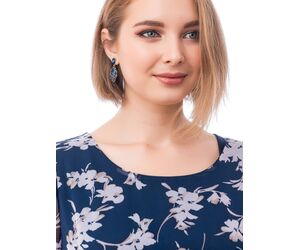 Сактон платье женское больших размеров ижевск 4887 белые цветы