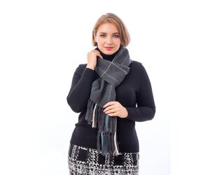 Сактон шарф мужской, мерч, шарф с принтом, принт с 23 февраля НАСТОЯЩЕМУ МУЖЧИНЕ