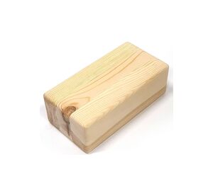 Блок для йоги Чебер из натурального дерева - Cheber.ru - Подарки, Спорт и Игрушки купить оптом от производителя на UDM.MARKET