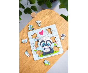 Деревянный пазл для детей от 3 лет "Малыш Панда" - WOOD MAGIC - Игрушки и хобби купить оптом от производителя на UDM.MARKET