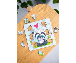 Деревянный пазл для детей от 3 лет "Малыш Панда" - WOOD MAGIC - Игрушки и хобби купить оптом от производителя на UDM.MARKET