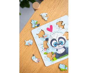 Деревянный пазл для детей от 3 лет "Малыш Панда" - WOOD MAGIC - Игрушки и хобби купить оптом от производителя на UDM.MARKET