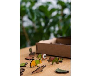 Деревянный пазл Хамелеон - WOOD MAGIC - Игрушки и хобби купить оптом от производителя на UDM.MARKET