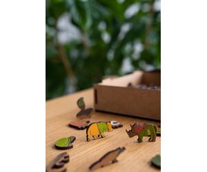 Деревянный пазл Хамелеон - WOOD MAGIC - Игрушки и хобби купить оптом от производителя на UDM.MARKET