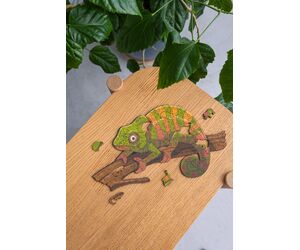Деревянный пазл Хамелеон - WOOD MAGIC - Игрушки и хобби купить оптом от производителя на UDM.MARKET