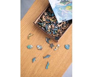 Деревянный пазл Черепаха - WOOD MAGIC - Игрушки и хобби купить оптом от производителя на UDM.MARKET