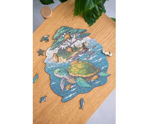 Деревянный пазл Черепаха - WOOD MAGIC - Игрушки и хобби купить оптом от производителя на UDM.MARKET