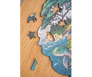 Деревянный пазл Черепаха - WOOD MAGIC - Игрушки и хобби купить оптом от производителя на UDM.MARKET